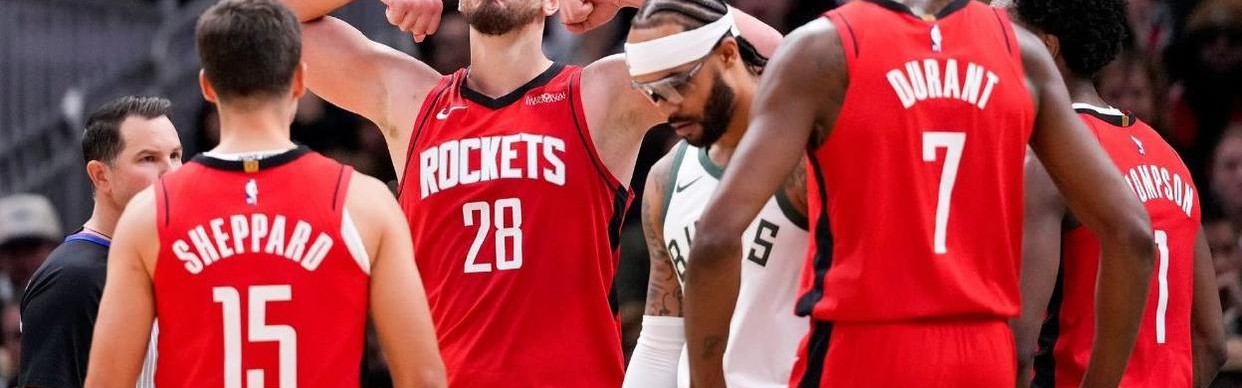 火箭对开拓者！伤病报告：双核缺阵，新援下放，第4控卫火线归队